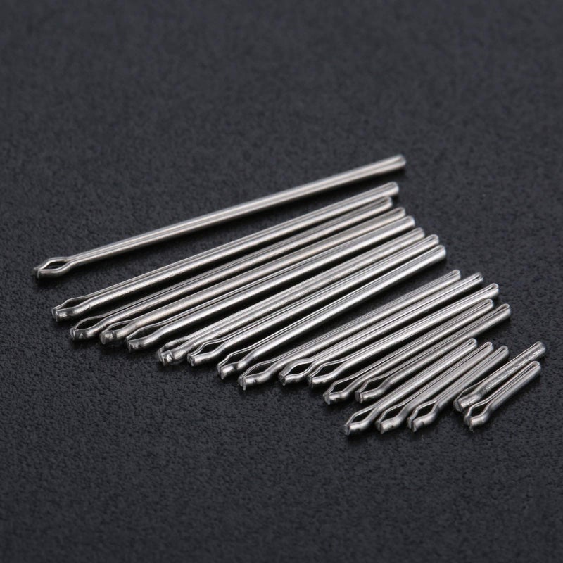 Hicello 360PCS 6-23mm Watch Band Link Cotter Pin Assortment  Stainless Steel Watch Bracelet Pin for Watch Band Repair Kit Dia. 1.0mm - Image 4